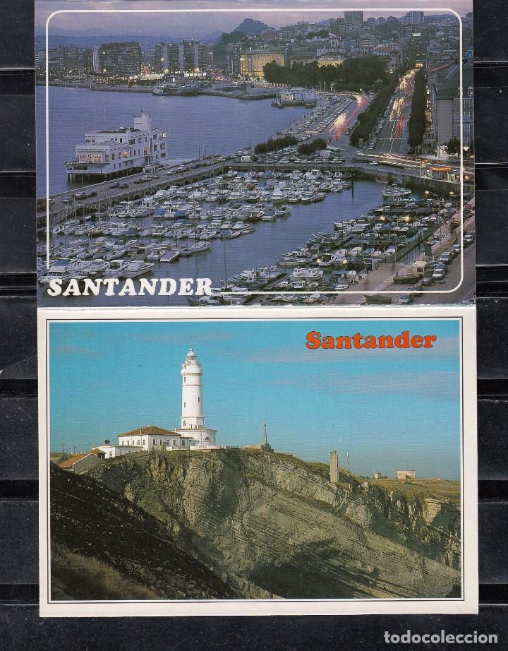 Postales: BLOCK DE 10 POSTALES DE SANTANDER - Foto 2