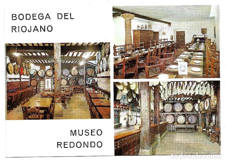 Postales: SANTANDER .- MUSEO REDONDO .- BODEGA DEL RIOJANO - Foto 1