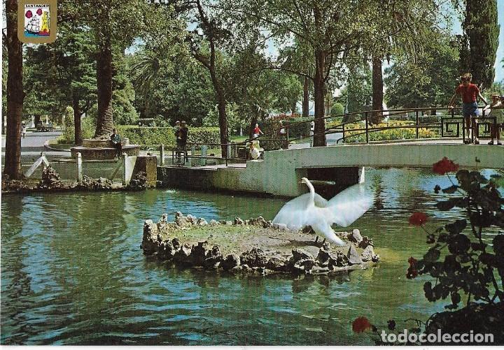 Postales: :::: C329 - POSTAL - SANTANDER - JARDINES DE PEREDA - Foto 1