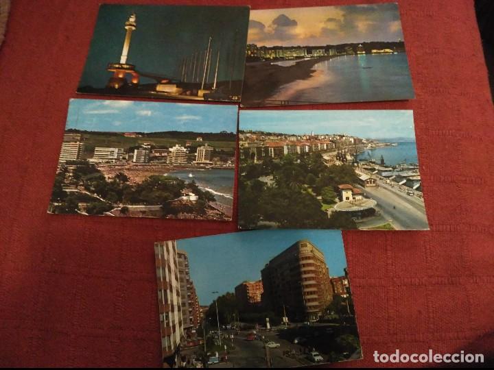 Postales: 5 postales santander circuladas - Foto 1