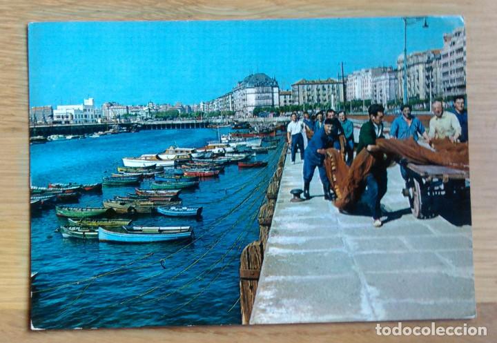 Postales: SANTANDER - RECOGIDA DE LAS REDES - Foto 1