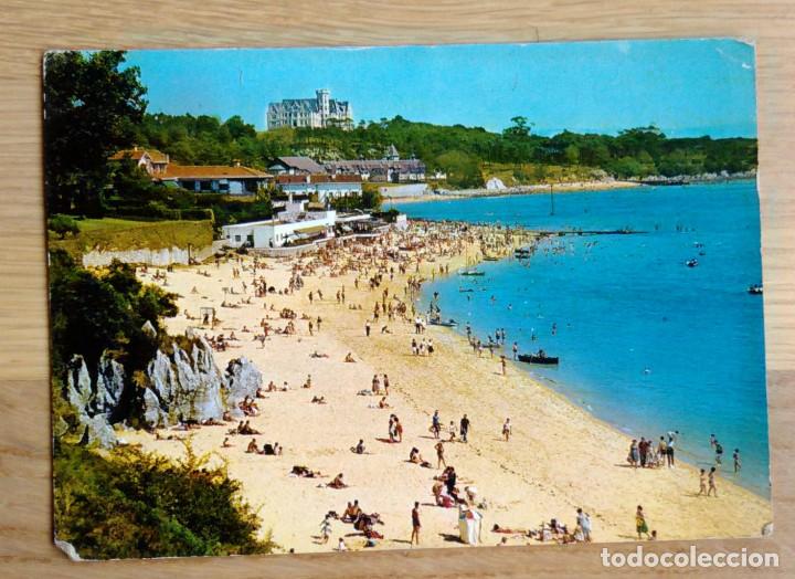 Postales: SANTANDER - PLAYA DE LA MAGDALENA - Foto 1