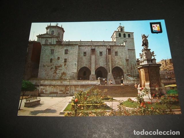 Postales: SANTANDER PLAZA DE LA ASUNCION Y CATEDRAL - Foto 1