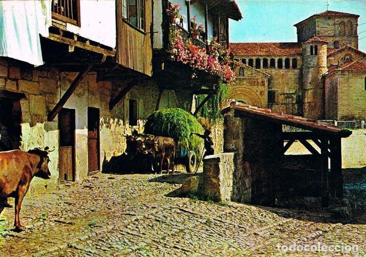 Postales: Santillana del Mar, Colegiata - Foto 1