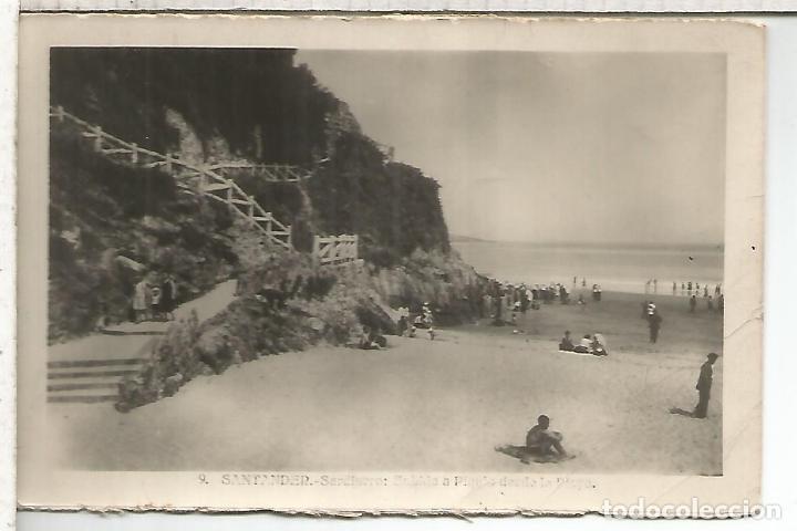 Postales: SANTANDER SARDINERO ESCRITA - Foto 1