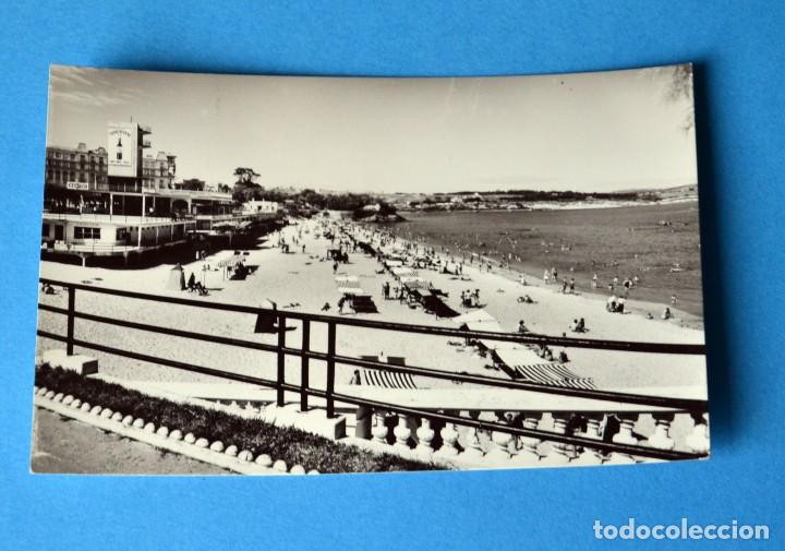 Postales: POSTAL DE SANTANDER: PLAYA DE SAN ROQUE - Foto 1