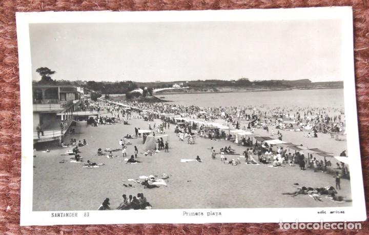 Postales: SANTANDER - PRIMERA PLAYA - Foto 1