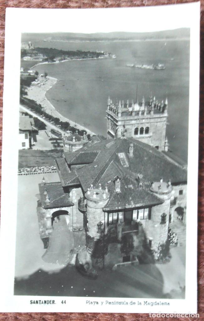 Postales: SANTANDER - PENINSULA DE LA MAGDALENA - Foto 1