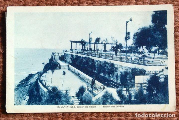 Postales: SANTANDER - BALCON DE PIQUIO - Foto 1