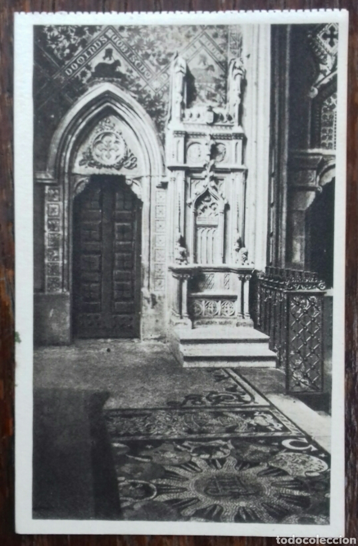 Postales: Comillas. 18.- Silla de honor de los Marqueses. - Foto 1