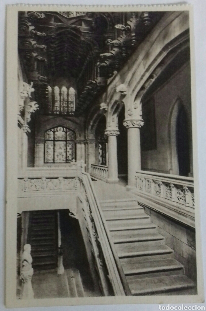 Postales: Comillas. 11.- La Escalera Monumental - Foto 1