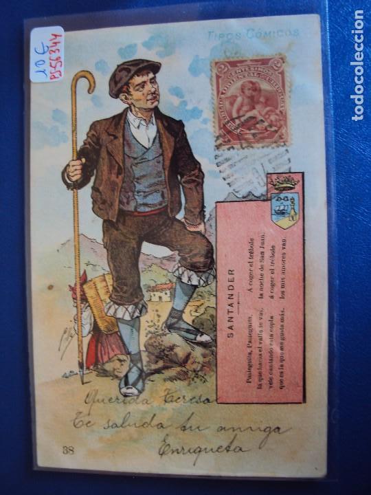 Postales: (PS-56344)POSTAL TIPOS COMICOS-SANTANDER - Foto 1