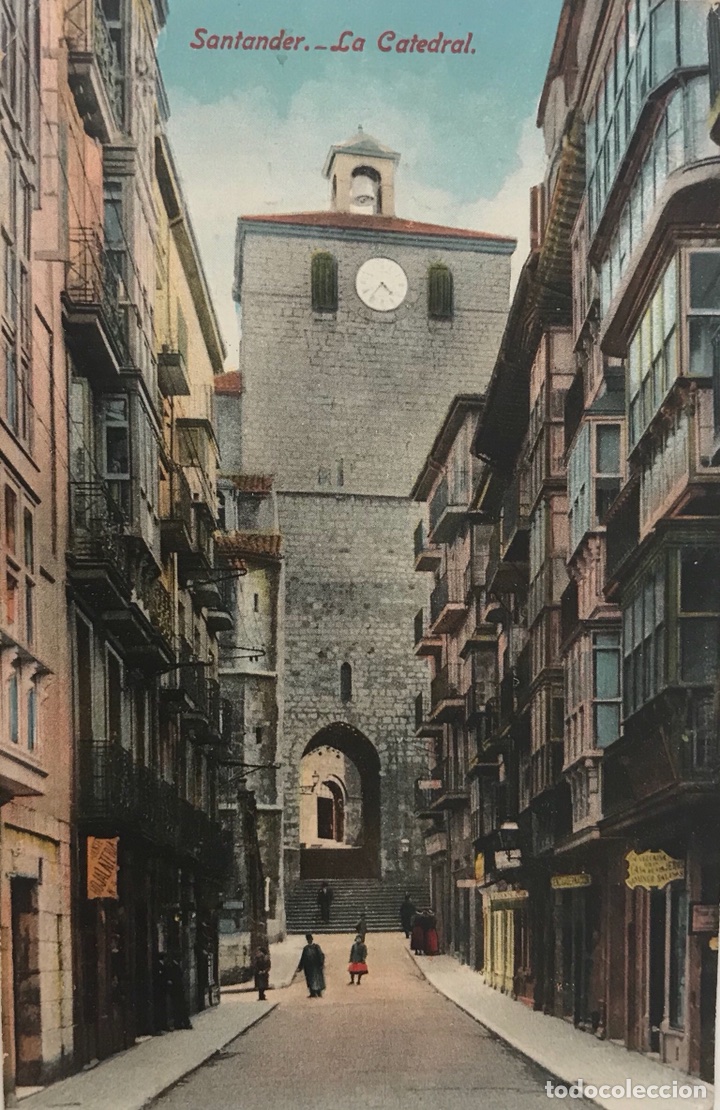 Postales: Santander - La Catedral - Casa Fuertes - Foto 1