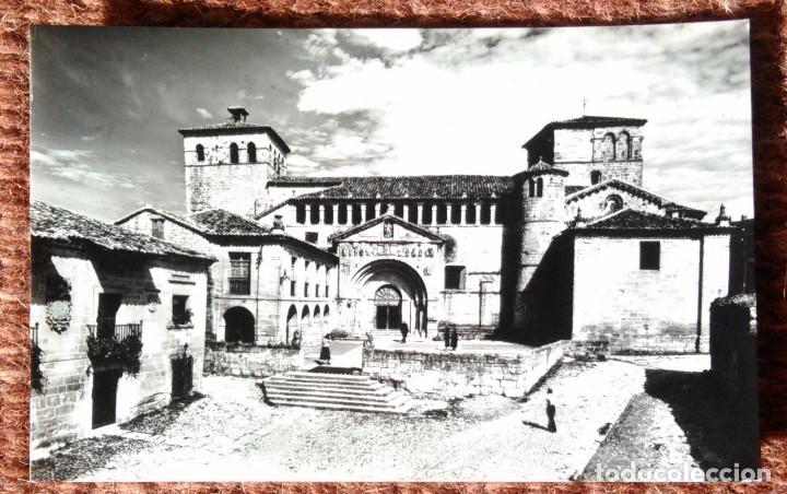Postales: SANTILLANA DEL MAR - LA COLEGIATA - Foto 1