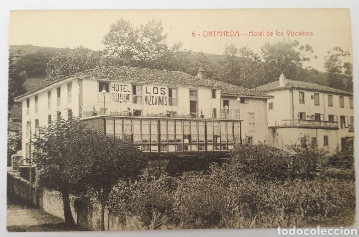 Postales: 6.- ONTANEDA.- Hotel de los Vizcainos - Foto 1