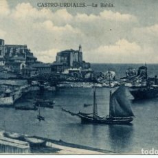 Postales: CASTRO-URDIALES- LA BAHÍA- CASA FELIX- RARA