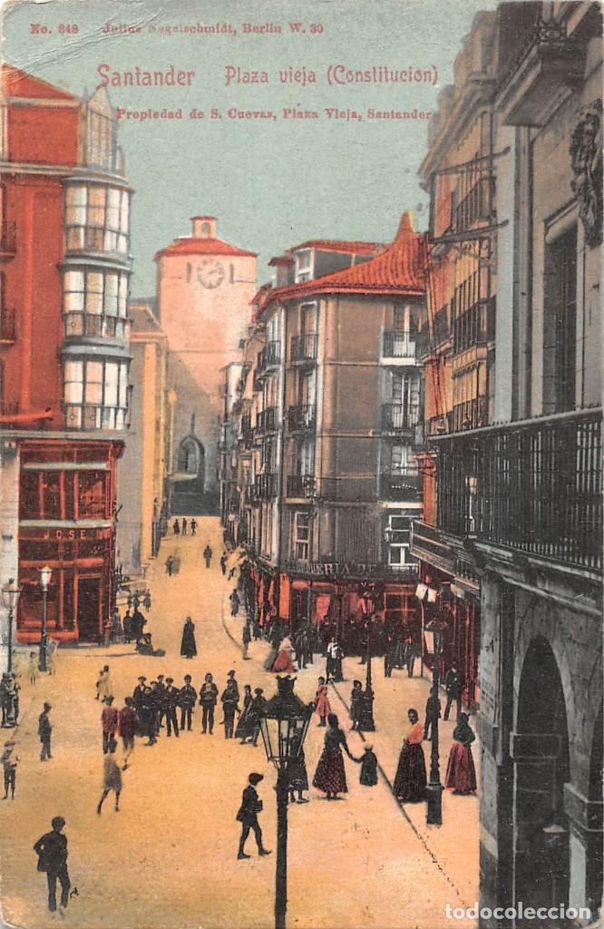 Postales: SANTANDER.-. PLAZA VIEJA (CONSTITUCION) - Foto 1