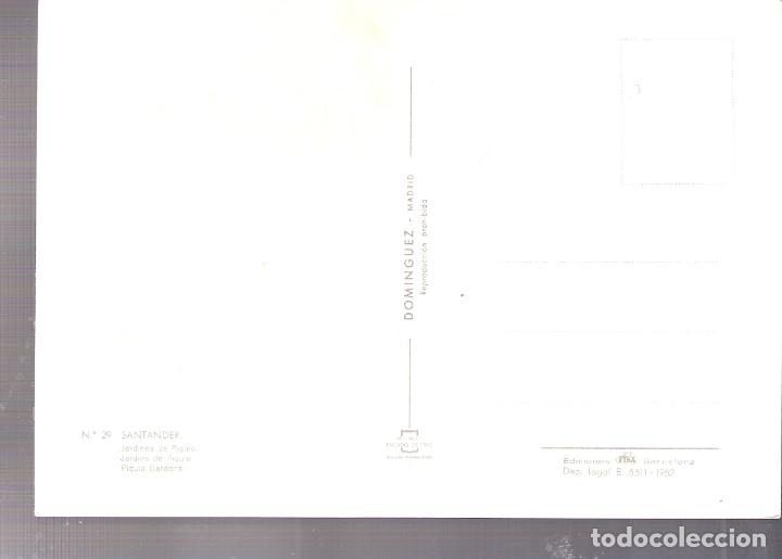 Postales: Jardines de Piquio. Santander. - Foto 2