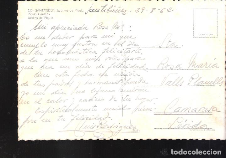 Postales: Jardines de Piquio. Santander. - Foto 2
