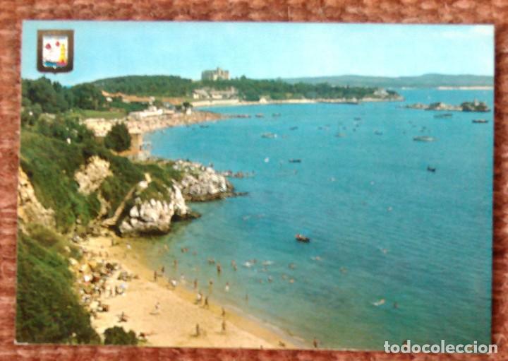Postales: SANTANDER - PLAYA DE LOS PELIGROS - Foto 1