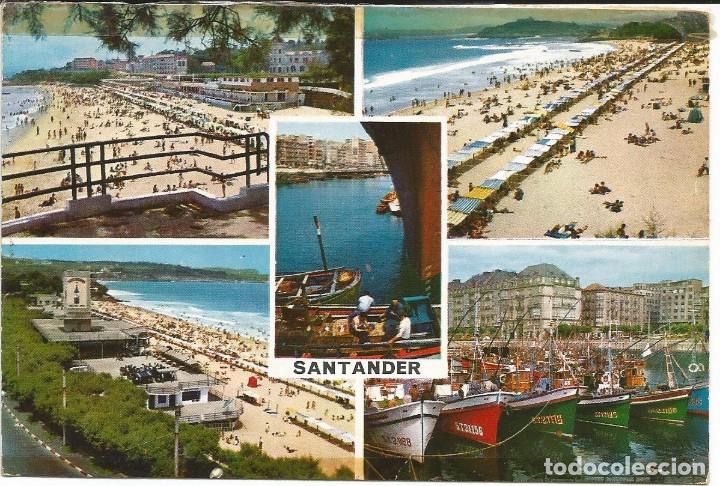Postales: [POSTAL] Diversos aspectos. Cantabria (circulada) - Foto 1