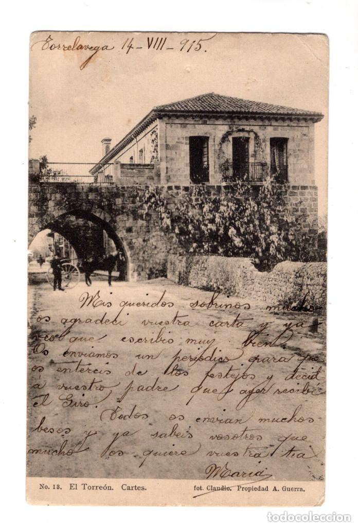 Postales: SANTANDER.(CANTABRIA).- EL TORREON CARTES. - Foto 1