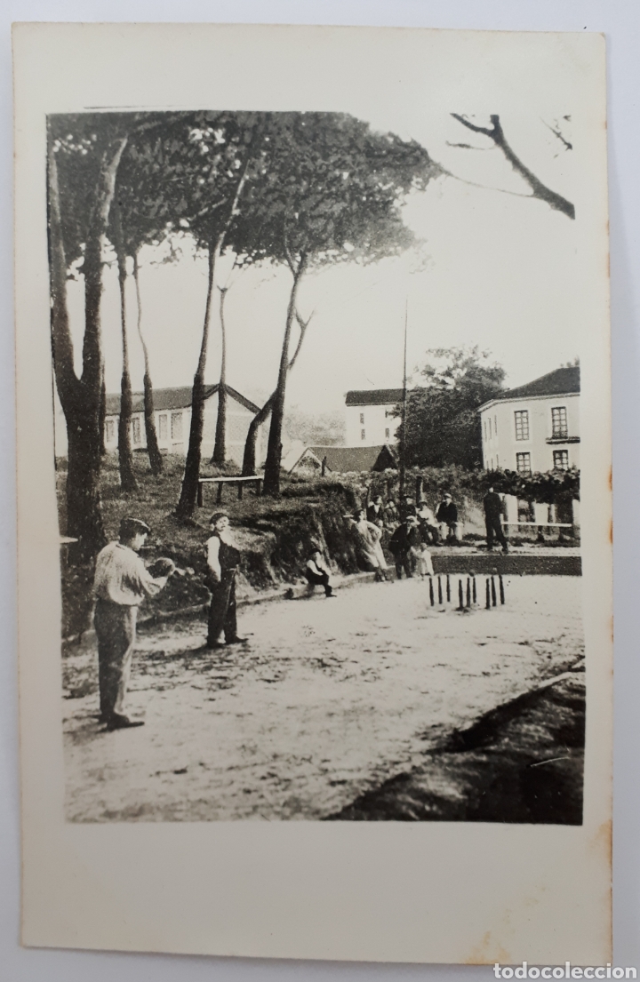 Postales: SANTANDER. Un juego de bolos - Foto 1