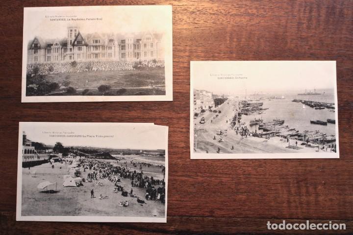 Postales: 3 POSTALES DE SANTANDER A&Ntilde;OS 20- SIN CIRCULAS - Foto 1