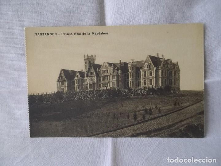 Postales: POSTAL DE SANTANDER-REAL PALACIO DE LA MAGDALENA - Foto 3
