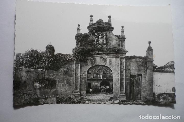 Postales: postal cabezon de la sal .-casa tipica  cm - Foto 1