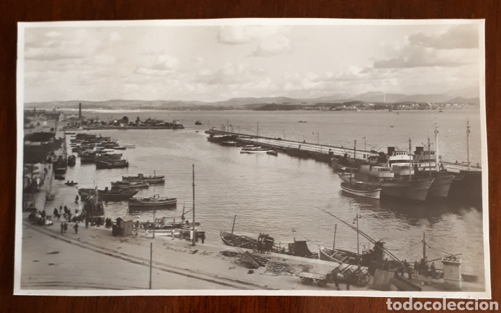 Postales: Santander. Puerto chico. 1940 - Foto 1