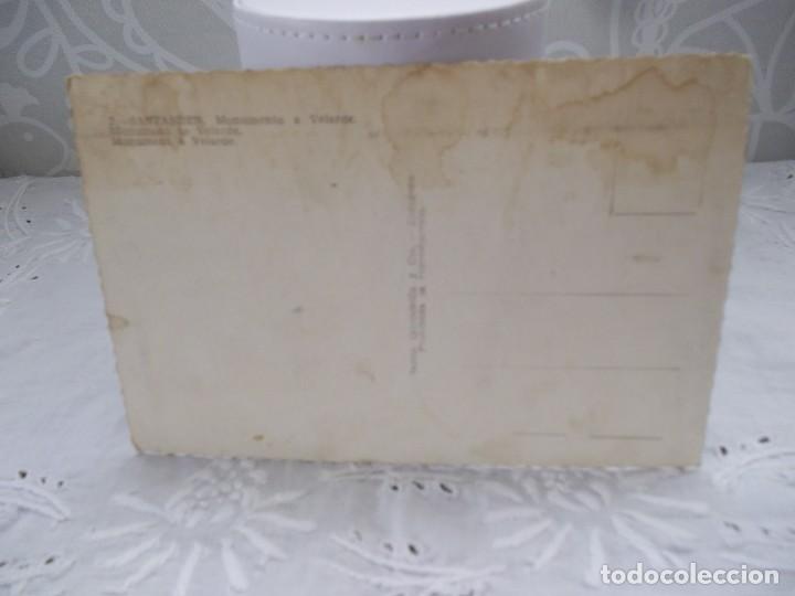 Postales: POSTAL DE SANTANDER-MONUMENTO A VELARDE-ANTIGUA - Foto 3
