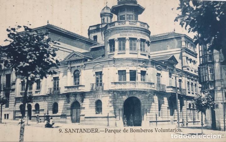 Postales: Santander - N&deg; 9 - Parque de Bomberos Voluntarios - Foto 1