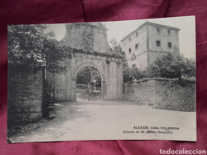 Postales: ALCEDA (CANTABRIA), CASA SOLARIEGA. - Foto 1