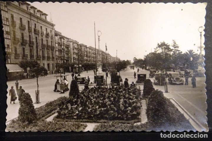 Postales: Santander, Paseo de Pereda, antigua postal sin circular - Foto 1