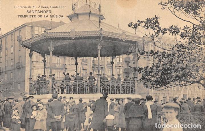 Postales: SANTANDER.- TEMPLETE DE LA MUSICA - Foto 1