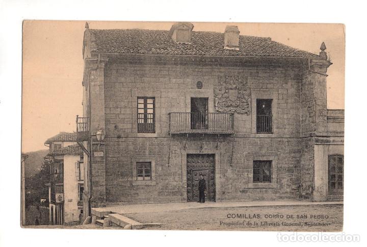 Postales: COMILLAS (CANTABRIA).- CORRO DE SAN PEDRO - Foto 1