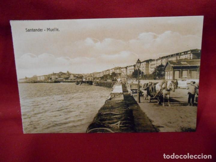 Postales: ANTIGUA POSTAL - SANTANDER - MUELLE - SIN CIRCULAR - - Foto 1