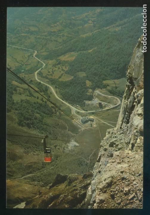 Postais: Fuente D&eacute;. *Tele-f&eacute;rico de Fuente D&eacute;* Ed. Bustamante n&ordm; 48. Circulada.