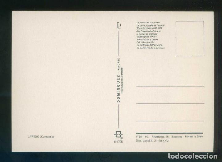 Postales: Laredo. Ed. Fisa n&ordm; E-1705. Nueva. - Foto 2