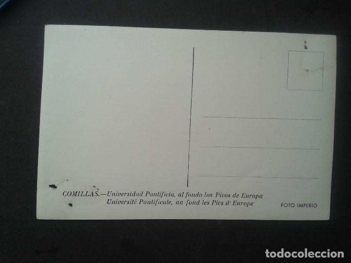 Postales: POSTAL. COMILLAS - Foto 2