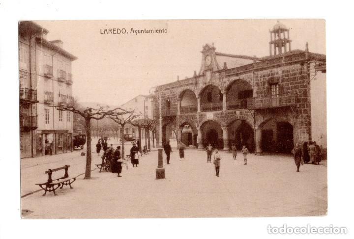 Postales: LAREDO.(CANTABRIA).- AYUNTAMIENTO - Foto 1