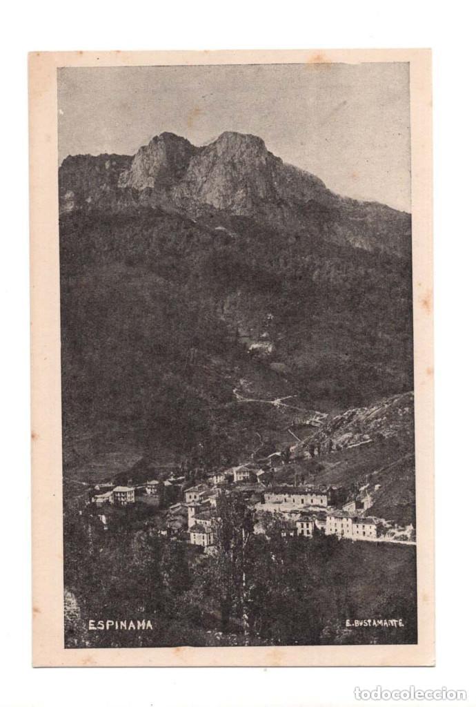 Postales: ESPINAMA .(SANTANDER).- AL PIE DE LOS PICOS - Foto 1
