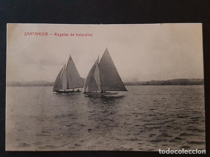 Postales: Santander regatas de balandros - Foto 1