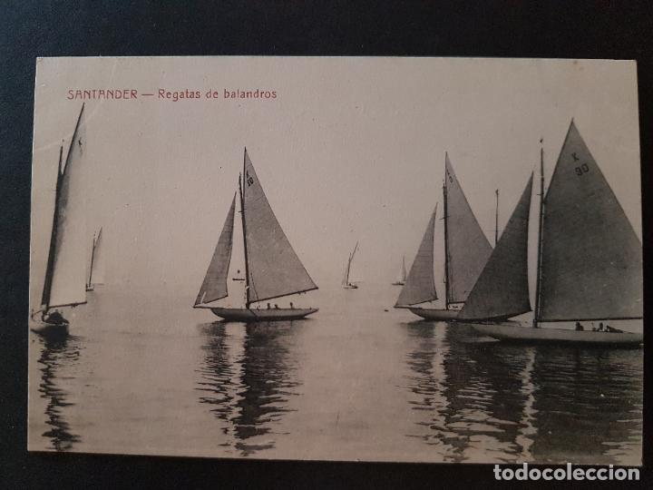 Postales: Santander regatas de balandros - Foto 1