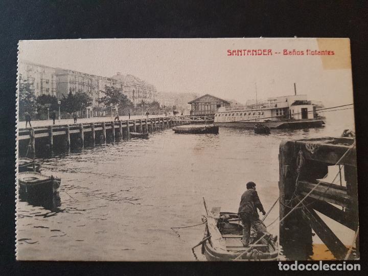 Postales: Santander ba&ntilde;os flotantes - Foto 1