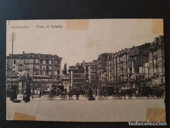 Postales: SANTANDER PLAZA DE VELARDE - Foto 1