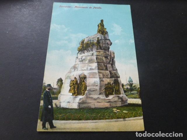 Postales: SANTANDER MONUMENTO DE PEREDA - Foto 1