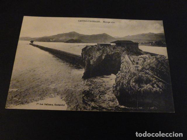 Postales: CASTRO URDIALES CANTABRIA ROMPE OLAS - Foto 1