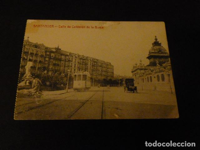 Postales: SANTANDER CALLE DE CALDERON DE LA BARCA - Foto 1